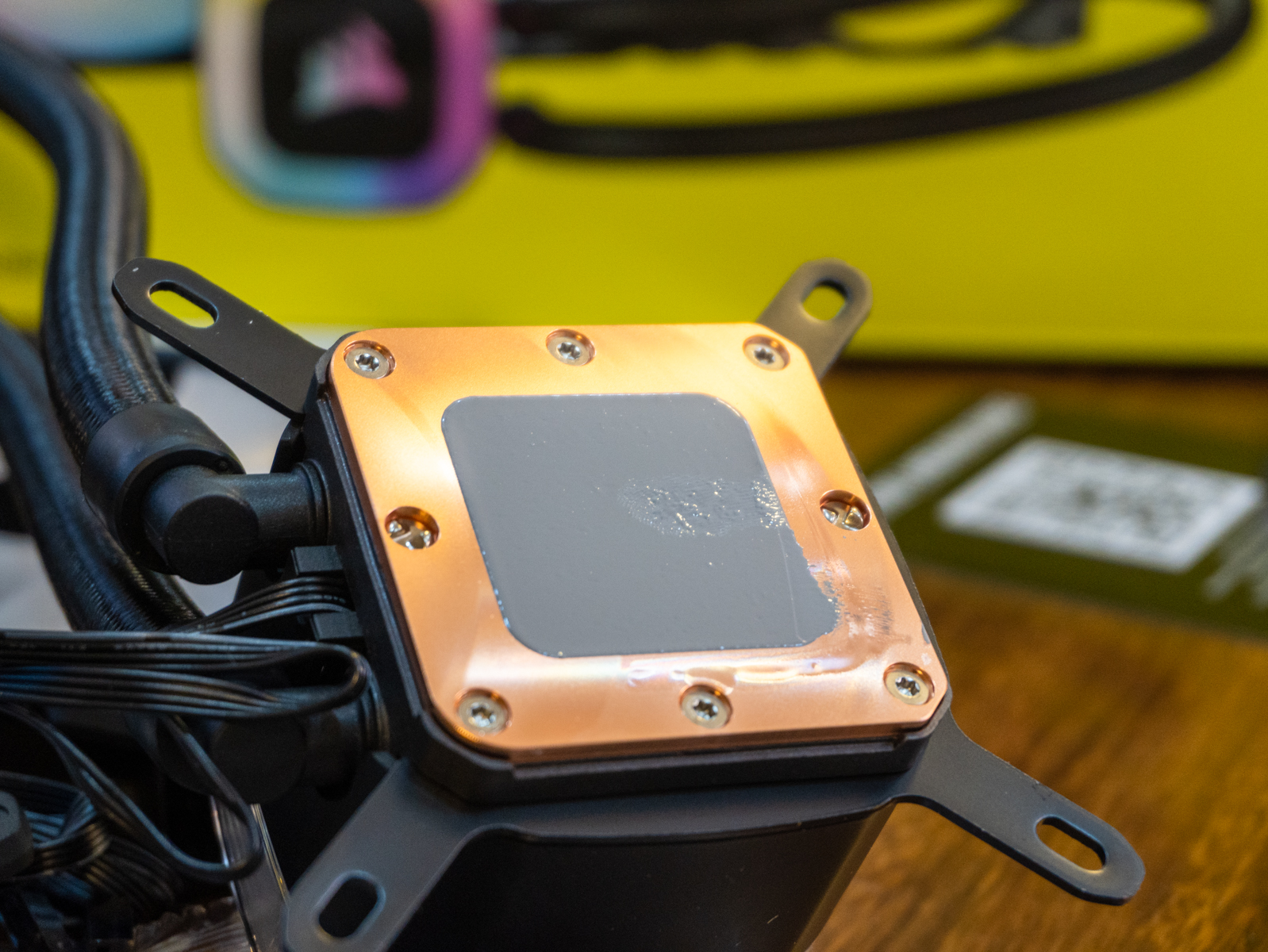 海盗船水冷散热器换新,海盗船h5sf水冷散热器