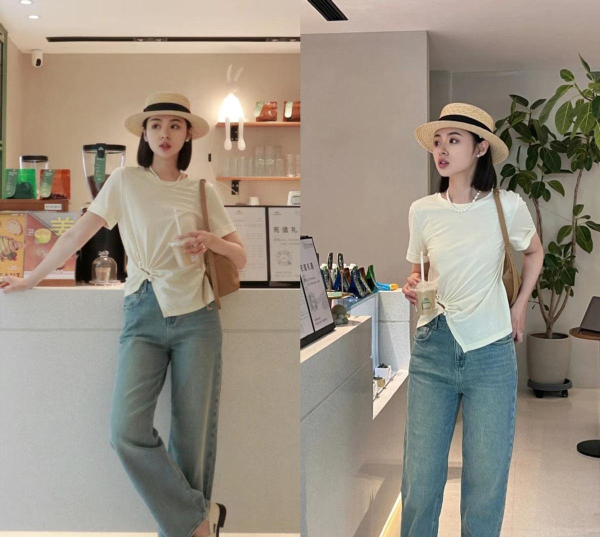 夏天那一抹清爽的穿衣搭配,夏天穿衣搭配高级感觉