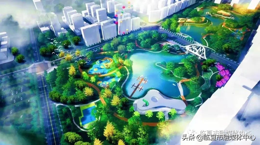 临夏湿地公园建设项目,临夏城市公园绿化工程