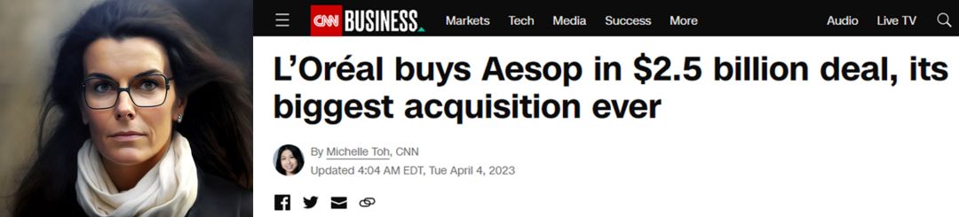 欧莱雅收购的公司,欧莱雅并购