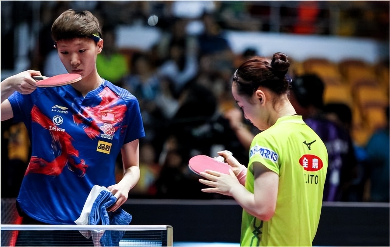 cctv5直播乒乓球王曼昱比赛,2017年日本公开赛王曼昱伊藤美诚