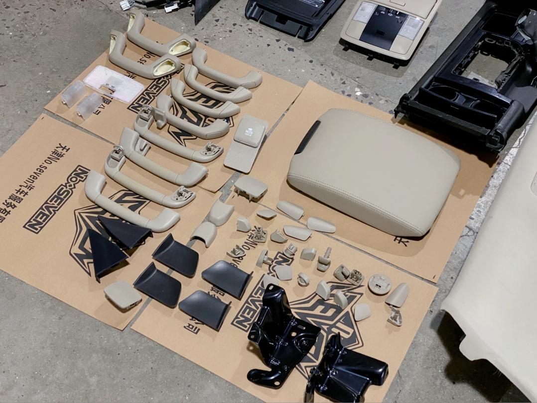 丰田霸道老车翻新升级好的出售,搞工地车翻新