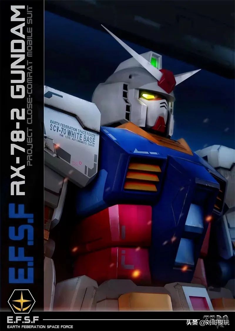 1.0元祖高达,10cm元祖高达雕像