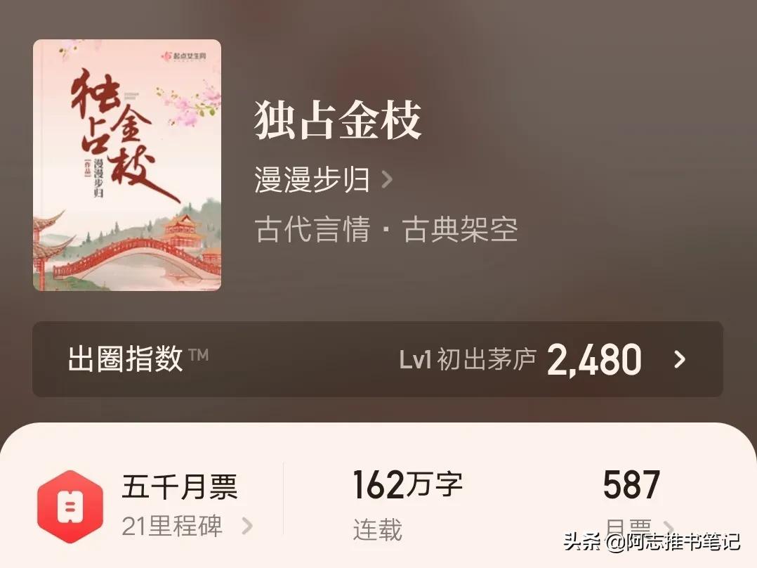 梧，宫，农，枝，四本宝藏古言作者的小说，粮多管饱都在榜单上