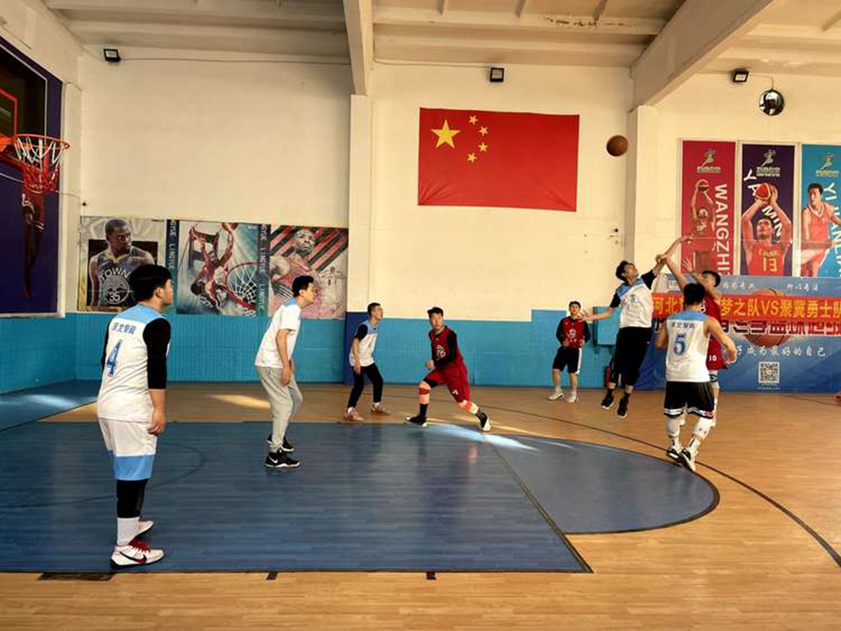 河北聚冀成立“聚冀勇士队”篮球队对外友谊赛初战告捷