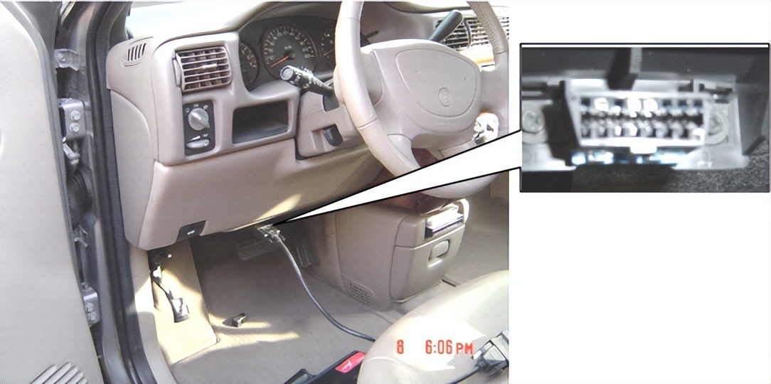 标致307obd诊断接口,obd诊断接口接线示意图