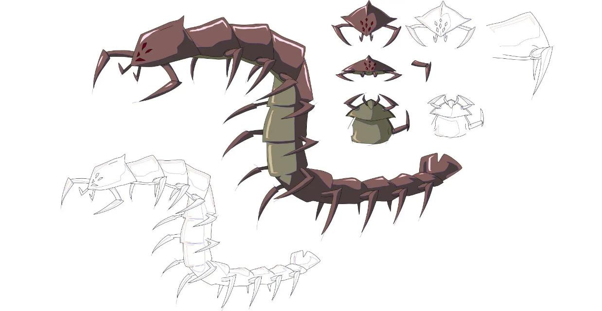 你见过1m长的巨型蜈蚣吗,一只巨型蜈蚣有多大