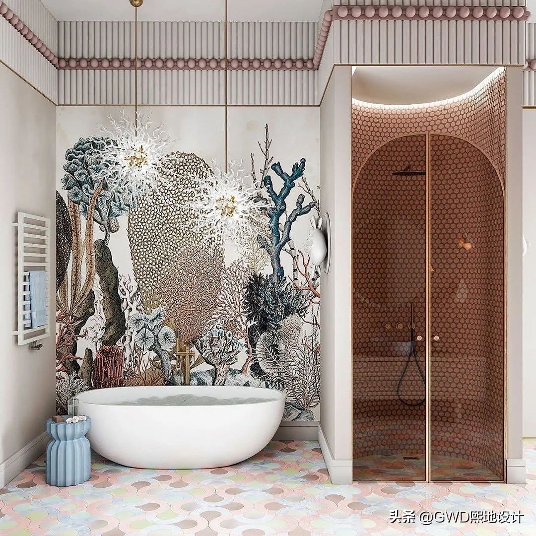 最美卫生间装修效果图,2021最火卫生间设计效果图