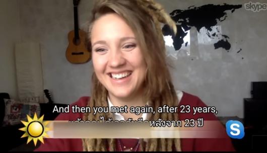 泰国渔民苦等瑞典初恋23年！绝美爱情爆红油管获600万*放播**：感动