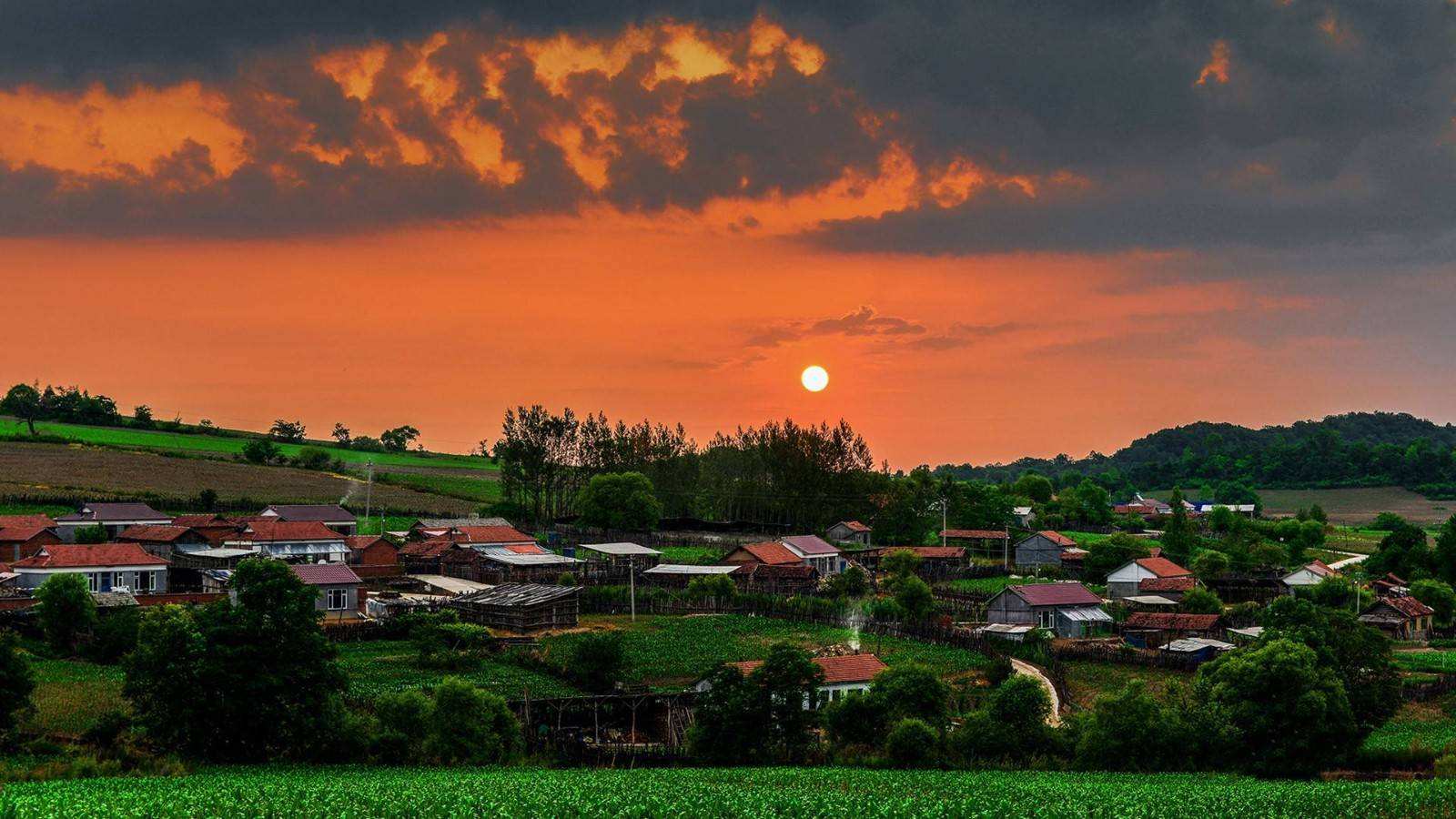 写村舍美景如画最经典的古诗词,关于乡村生活的名诗名句