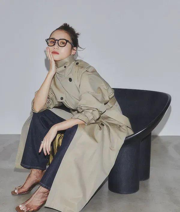 眼镜百搭不挑脸型显眼大粗框,时尚眼镜潮流搭配脸型教程