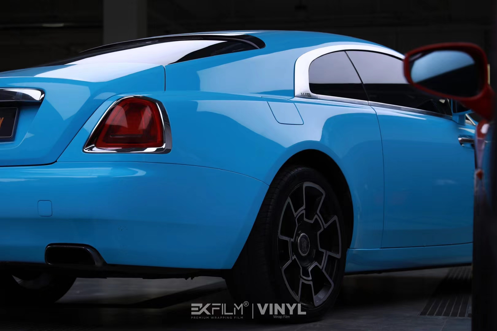 古思特个性贴膜,古斯特青柠绿改色膜