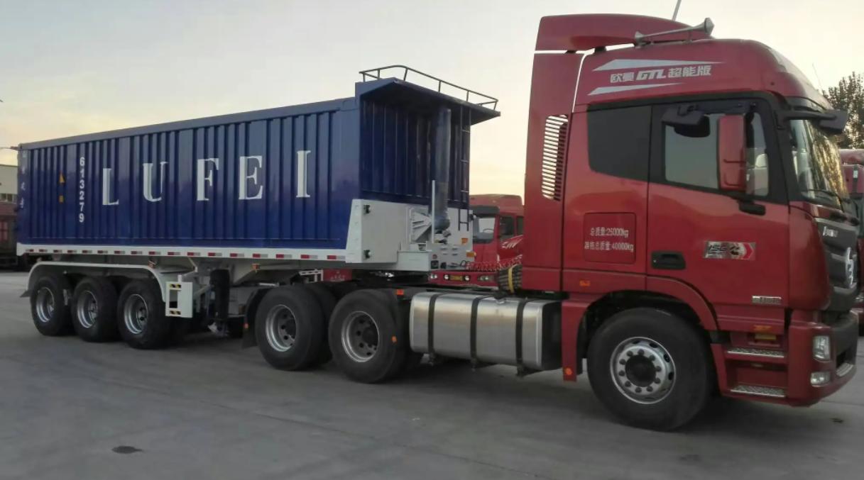 不锈钢做成的自卸半挂车？挂车界的“土豪”级车型