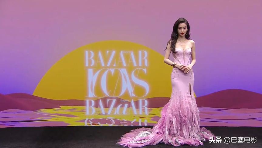 热巴杨颖红毯造型,芭莎红毯杨紫热巴杨颖赵丽颖