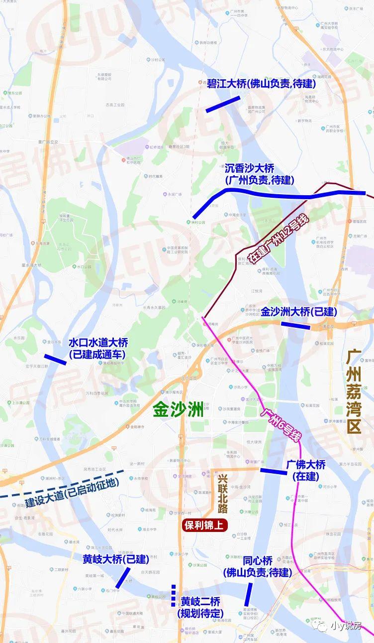 保利锦上金沙洲地铁站,保利锦上附近有新开的楼盘