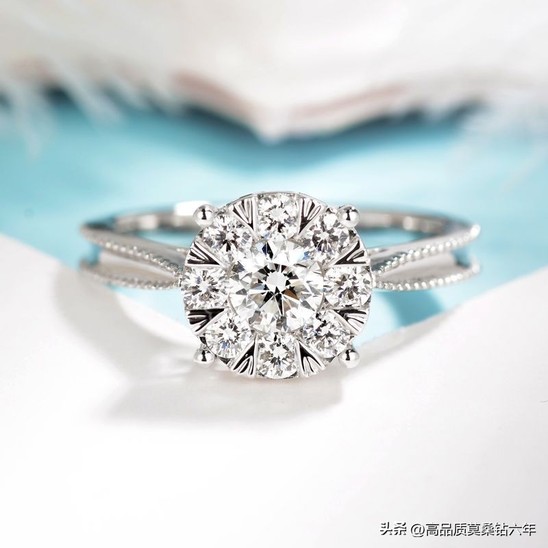 莫桑钻能鉴定出来是假的么,网上买的莫桑钻如何区分