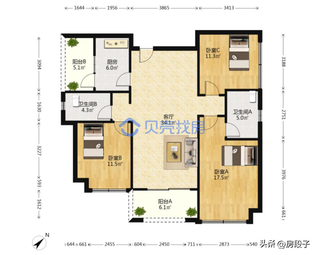 0中介费1000以内整租,0中介费0差价