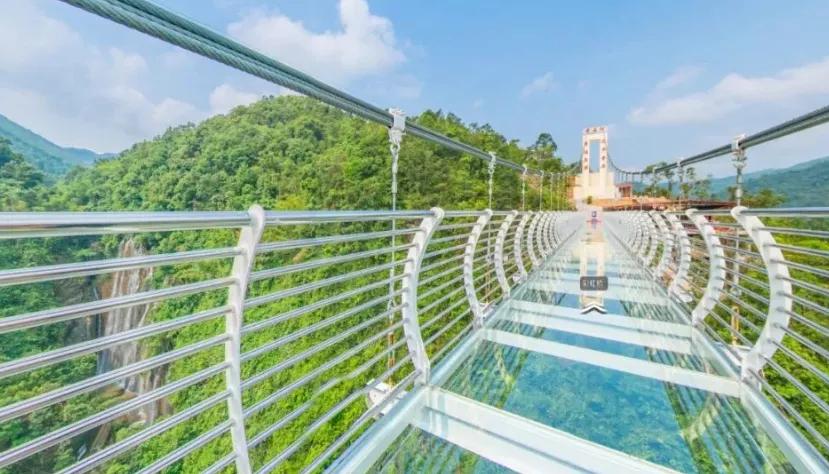 四会奇石河景区的银龙大瀑布,肇庆出发2-3天短途旅游推荐