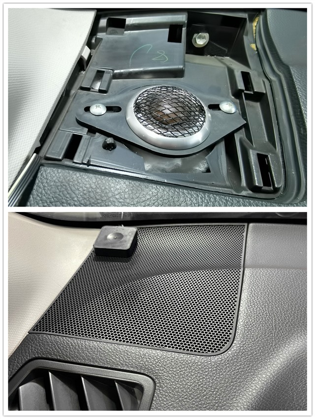 身临其境！泉州汽车音响改装斯巴鲁森林人汽车改装诗芬尼S65喇叭