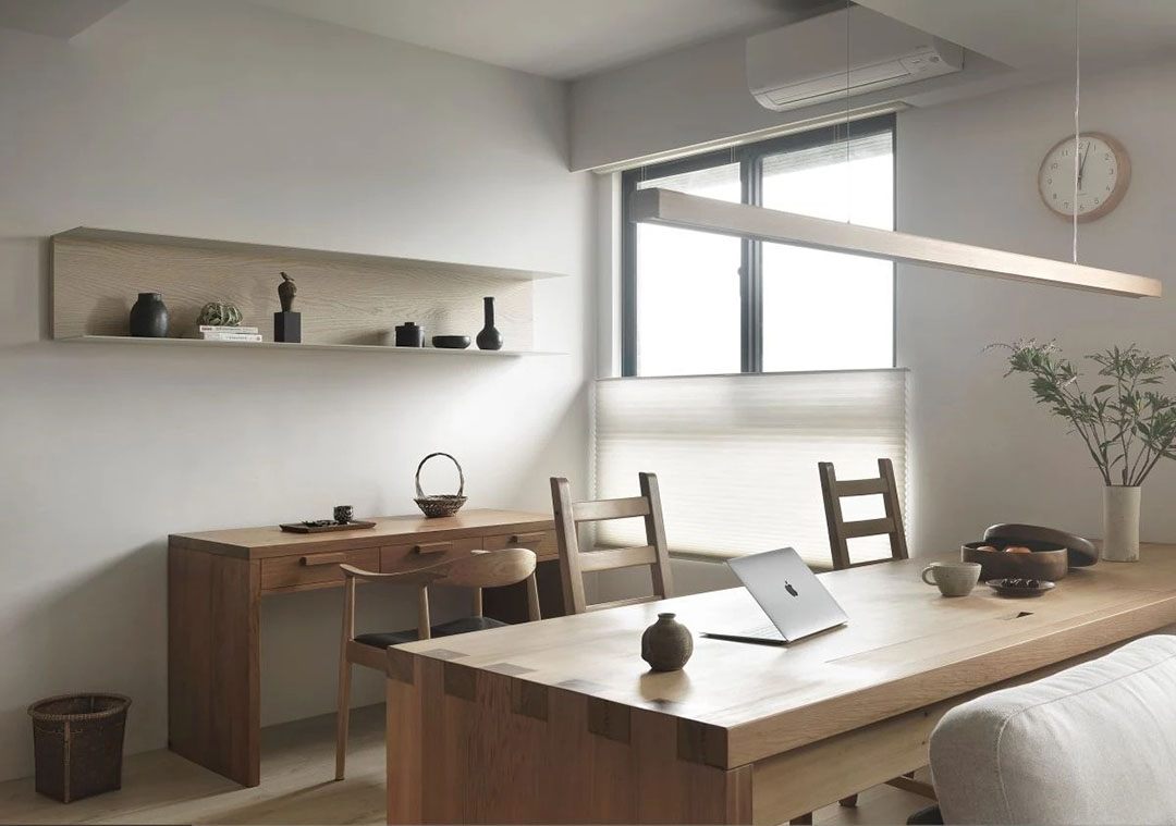 95后夫妻榨干115㎡公寓!硬是装出和室、办公室,这样设计我服了