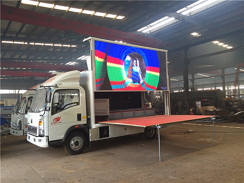 福田广告车多少钱一辆,福田小型广告车价格