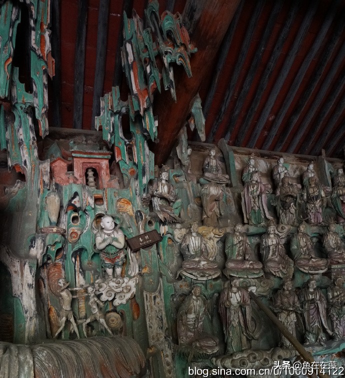 山西平遥双林寺庙彩塑简介,平遥双林寺彩塑
