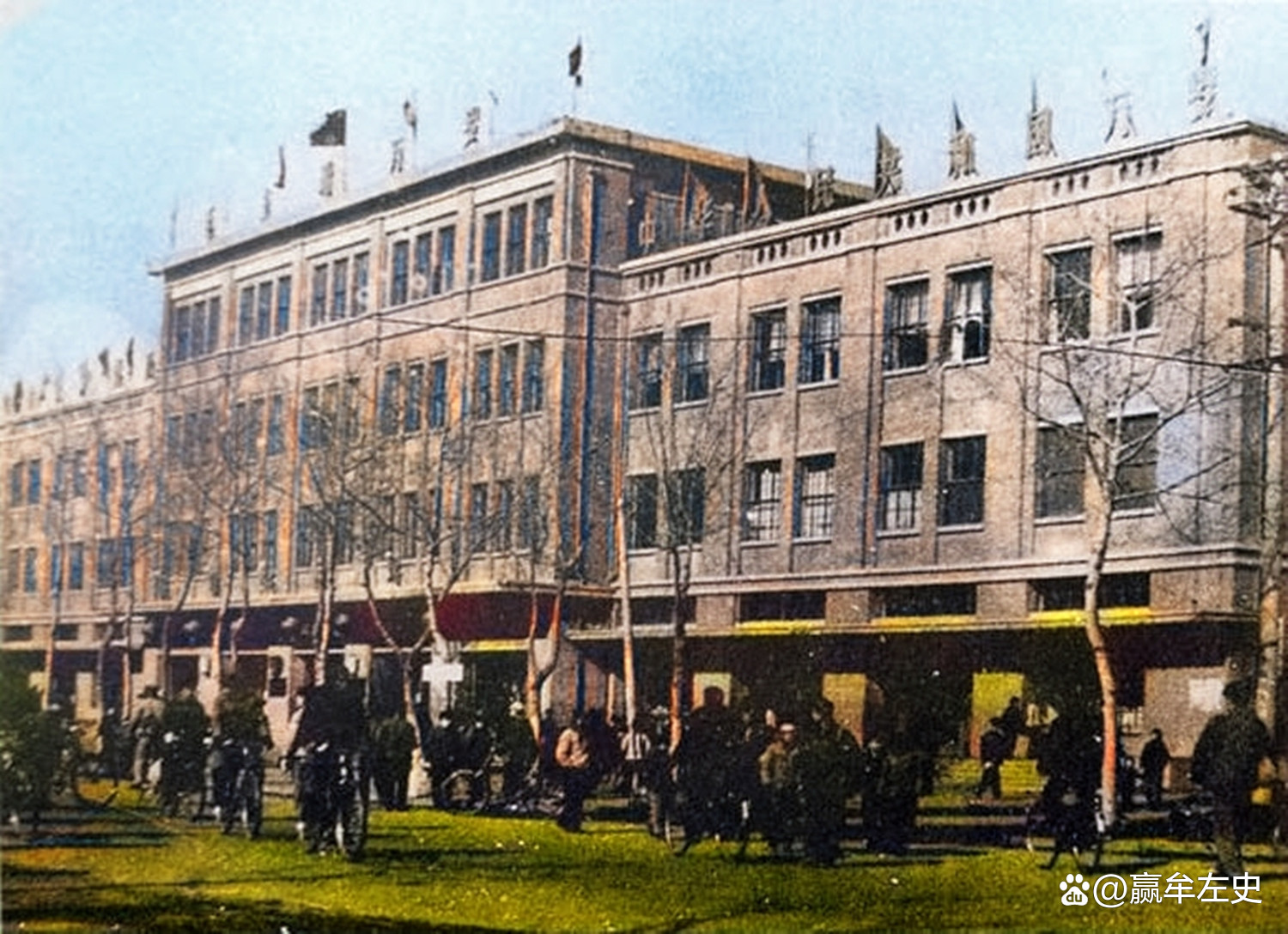 唐山老照片文化宫,老照片唐山百货大楼