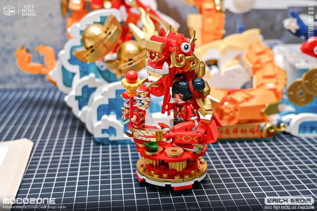 积木瑞龙,瑞龙抱珠积木多少钱