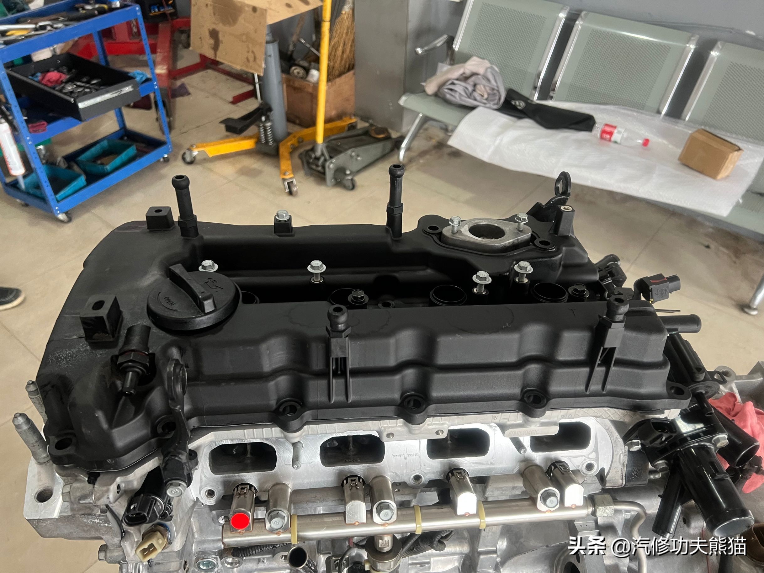 全新胜达大修,现代全新胜达9万公里烧机油