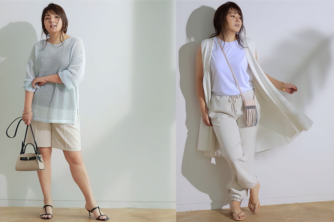 微胖女生夏天怎么穿才能更自信,日本微胖界的天花板