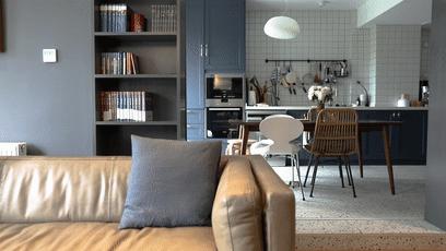 150平二手房改造效果,打通两套房变大平层