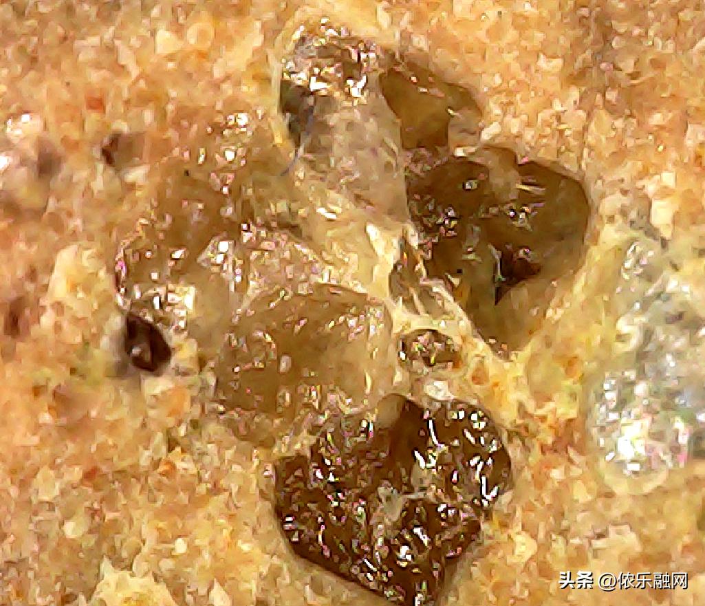 深色基质的都是碳质球粒陨石吗,红色基质黑色球粒是什么陨石