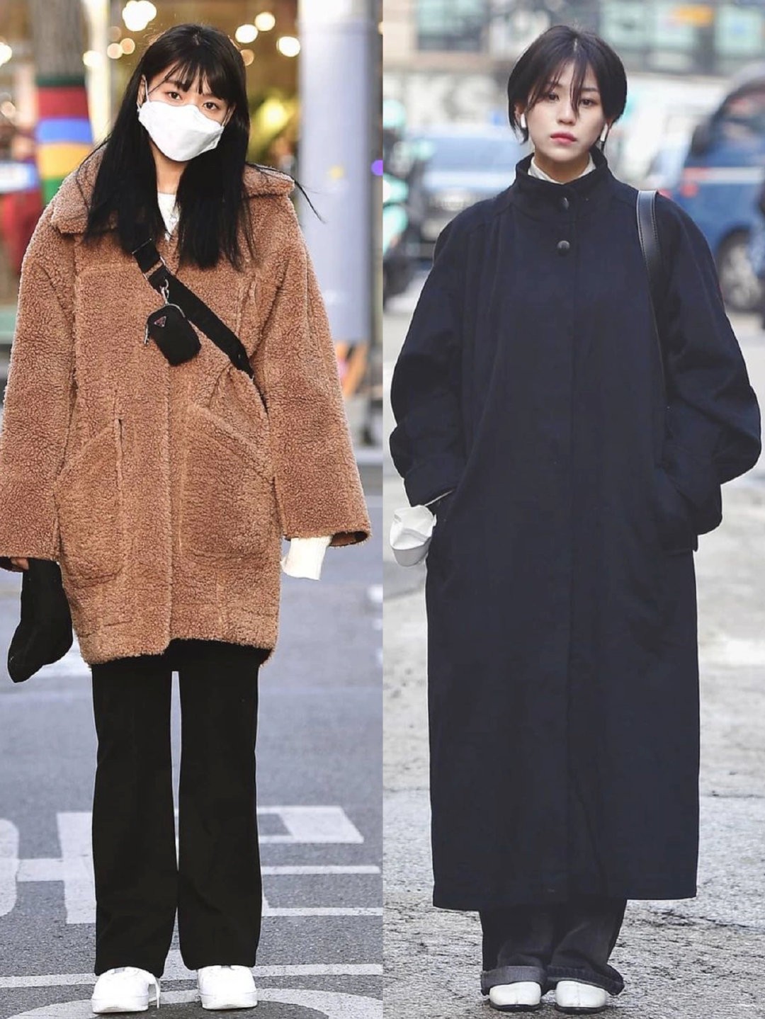 韩国女人真的不怕冷,韩国妹子过冬