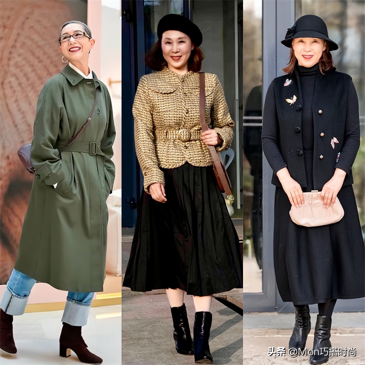 45岁女人冬季穿什么雪地靴子好看,女人穿哪个颜色的雪地靴好看