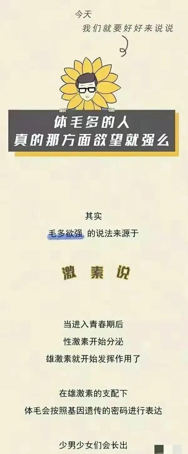 男人的毛发旺盛代表什么,体毛多的男人是雄激素旺盛吗