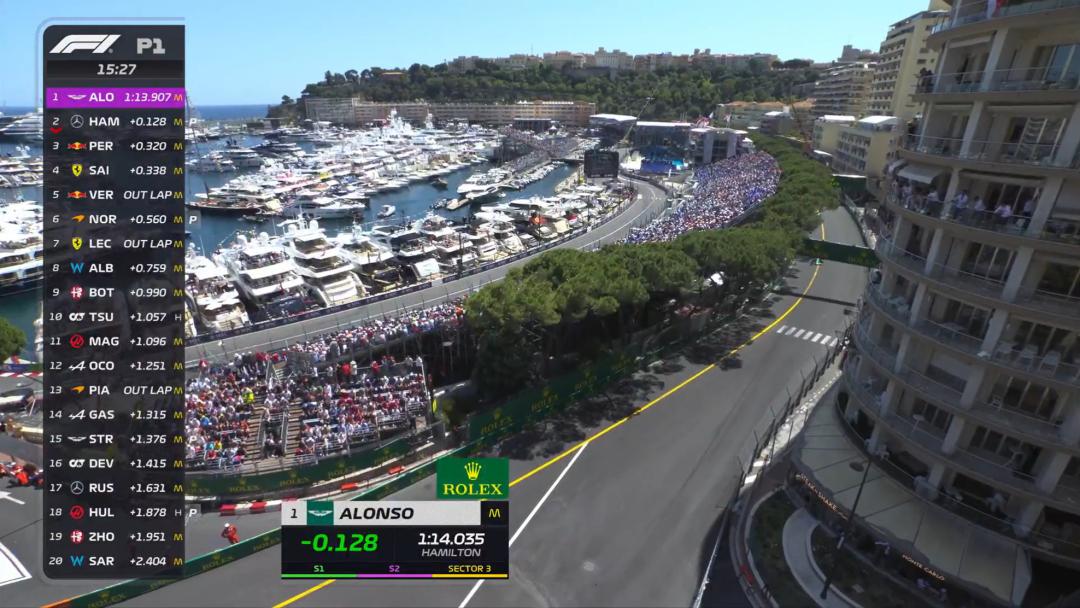 f1摩纳哥大奖赛正赛发车,f1摩纳哥站红牛跳水