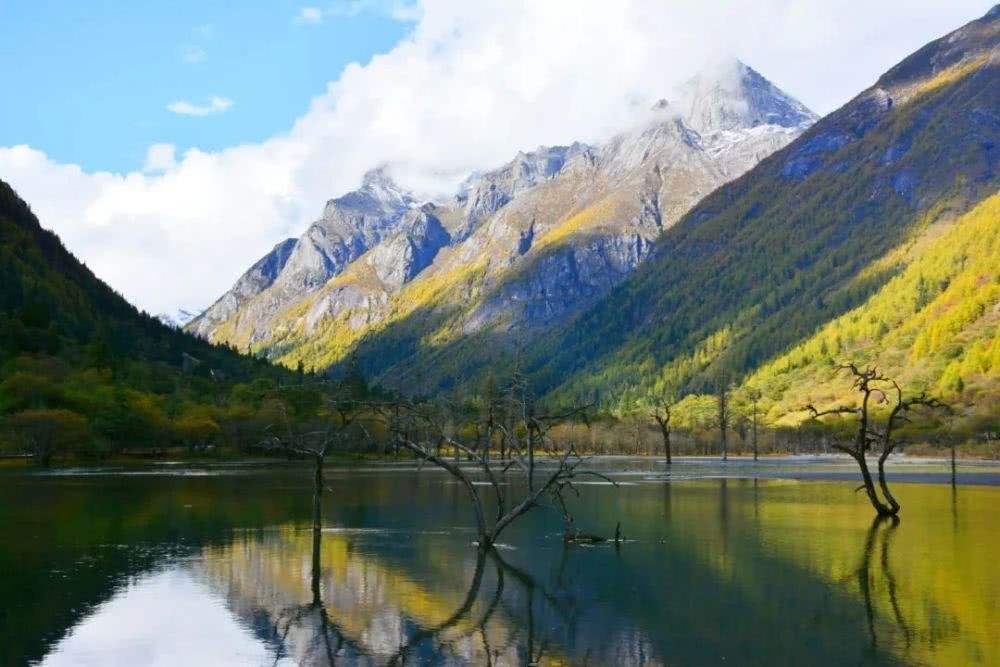 四姑娘山群峰,四姑娘山风景如画