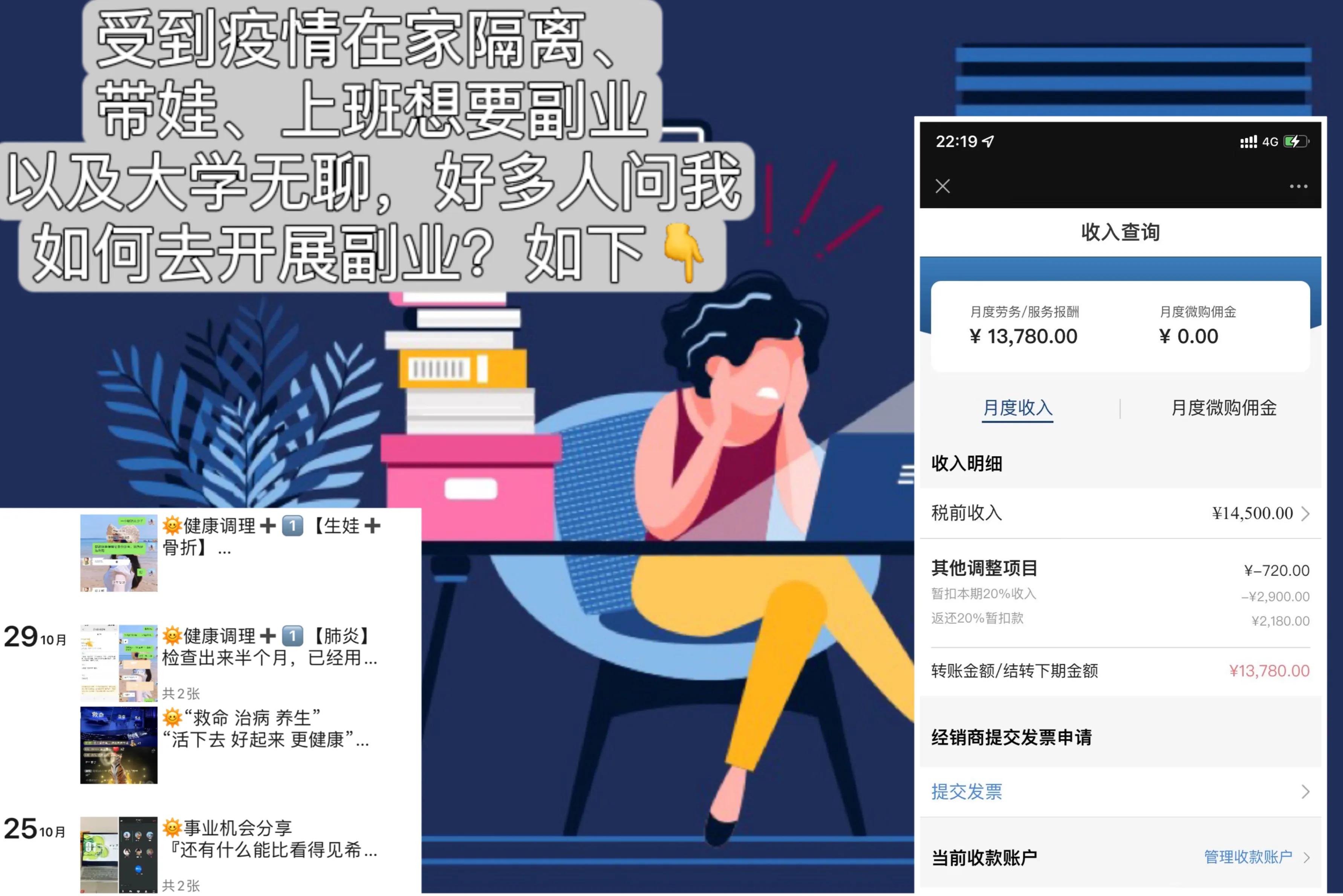 很简单的小成本创业线上副业推荐,低成本创业副业线上