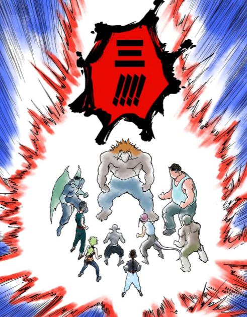 富坚义博漫画8,富坚义博笔下妖怪