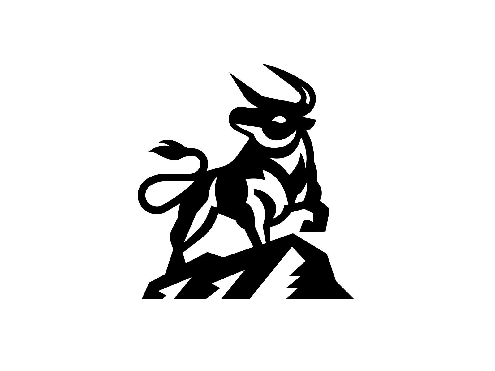 牛logo极品设计,牛气冲天logo设计