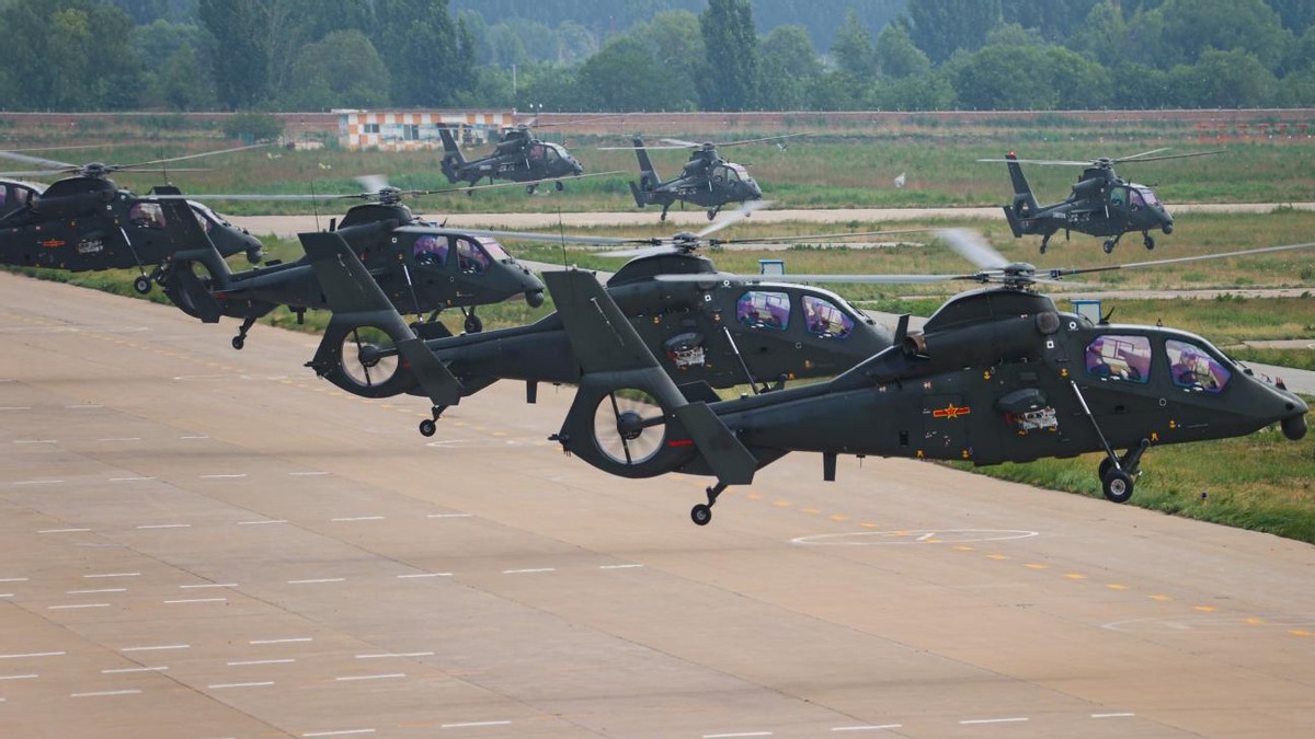 直20和武直10有什么区别,空军武直十