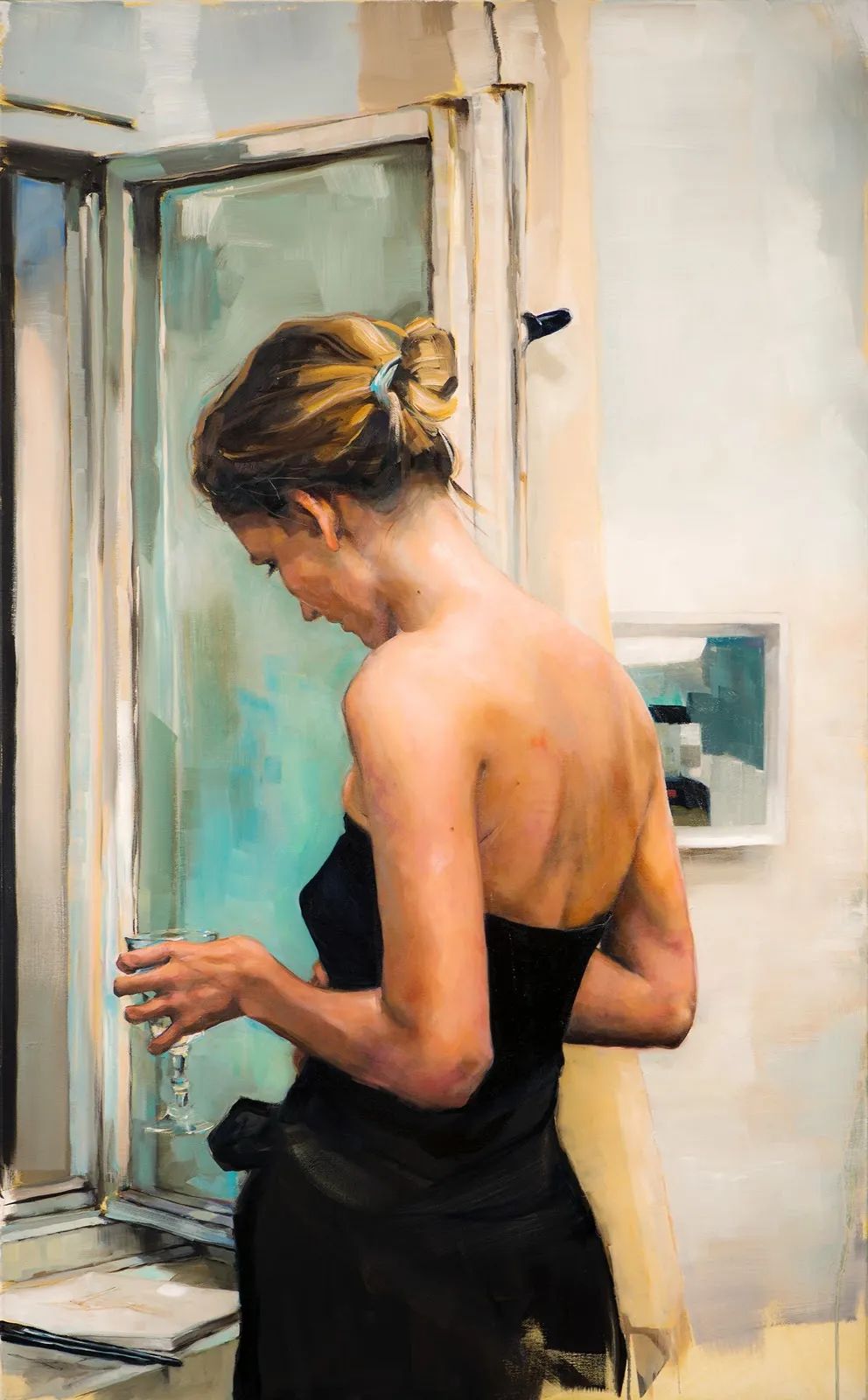 伟大的女人绘画,德国美女背影图片