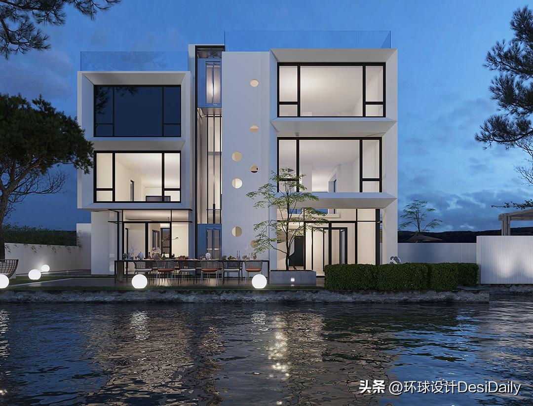 首发.刘捷｜680㎡极简顶复，空纳万境【环球设计3124期】