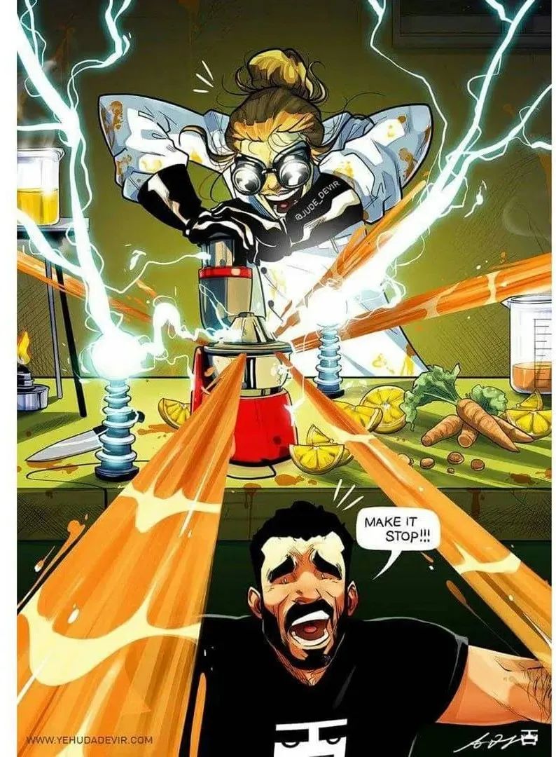 硬汉婚后画与“娇妻”鬼畜日常，被570万人在线围观，太甜腻了