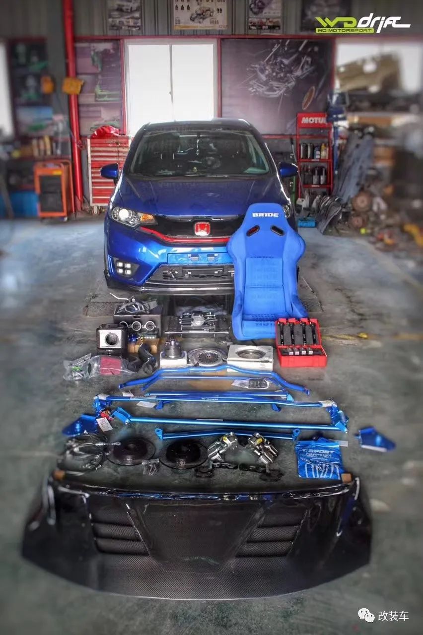 第四代全新飞度曾经的平民超跑gk5,18款本田飞度gk5舒适版改装