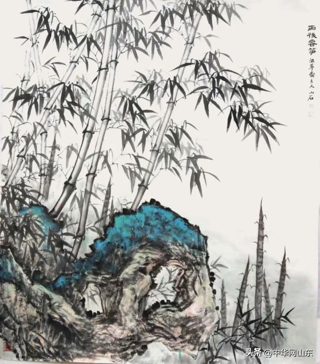 吴山石画作欣赏,画家吴山石作品欣赏