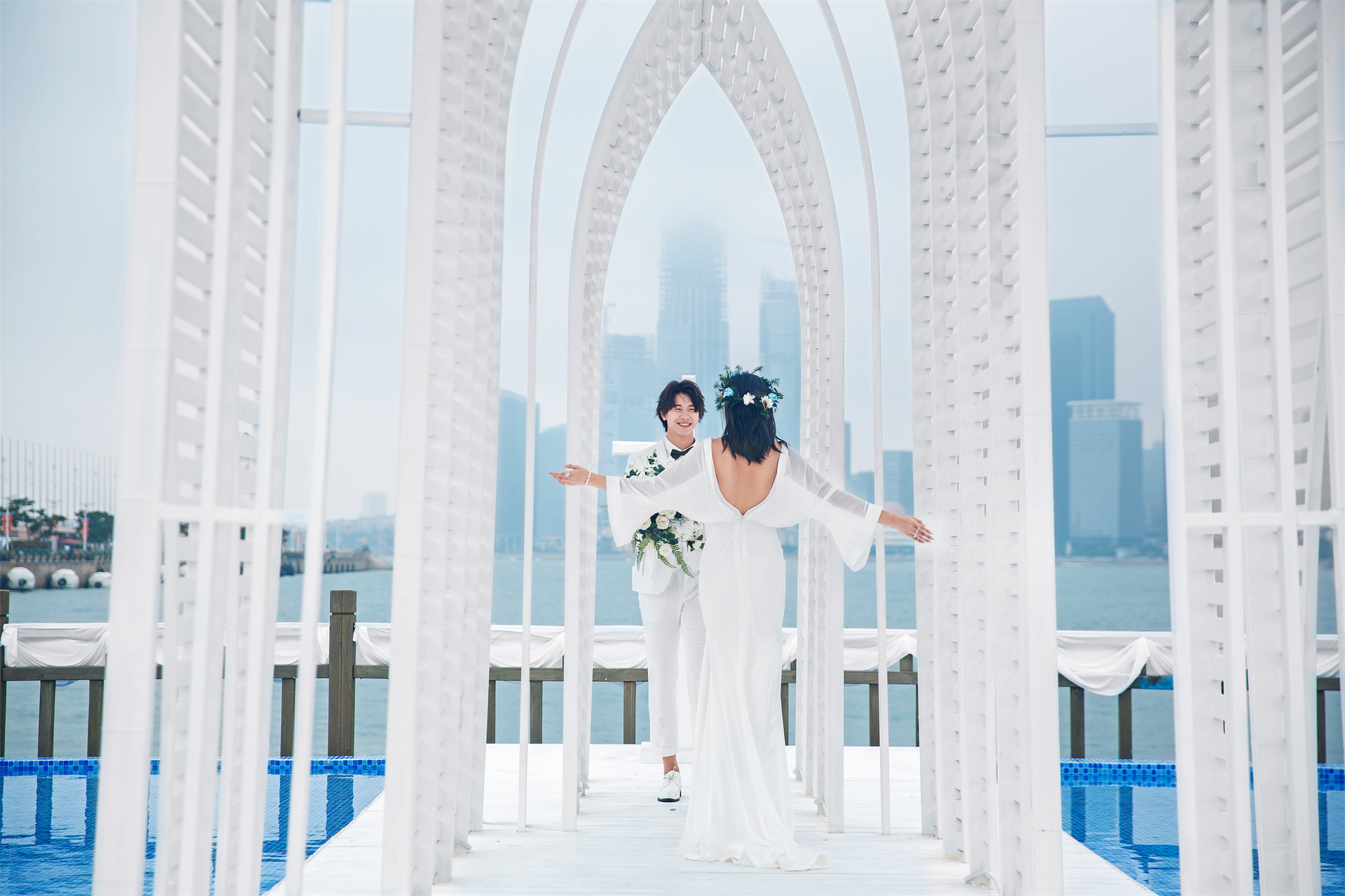 青岛拍婚纱照口碑好的店,青岛旅拍婚纱照哪家靠谱