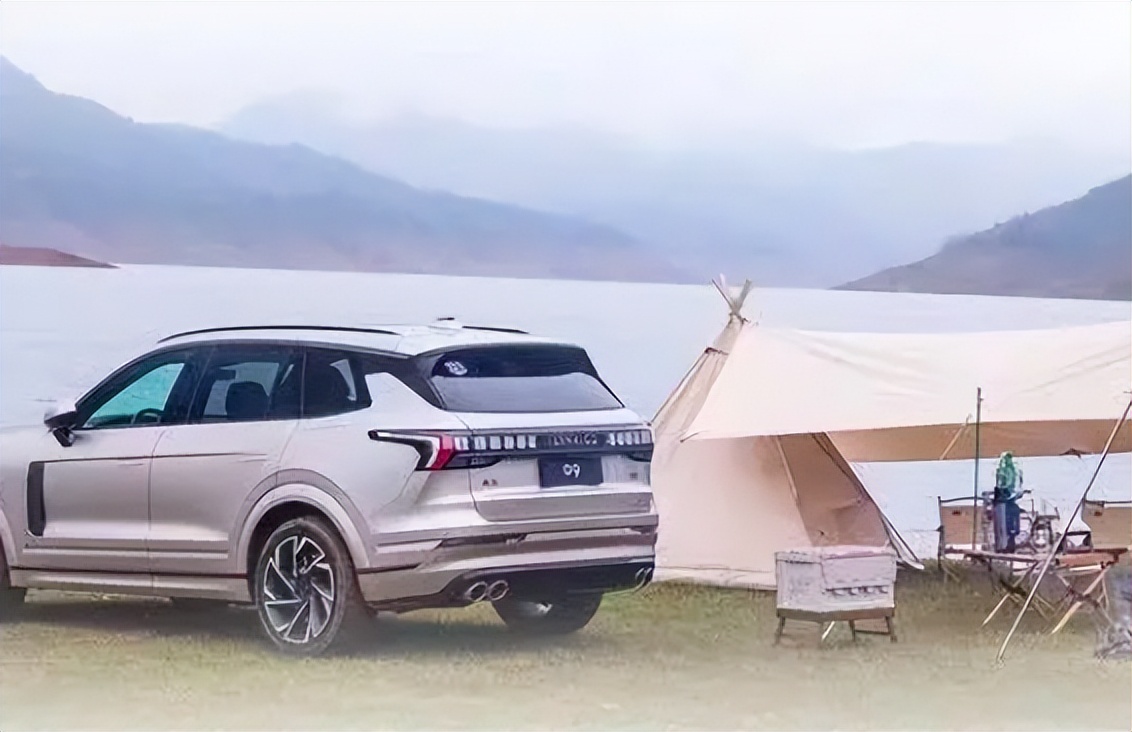 领克09一家人自驾游,领克09全家旅行