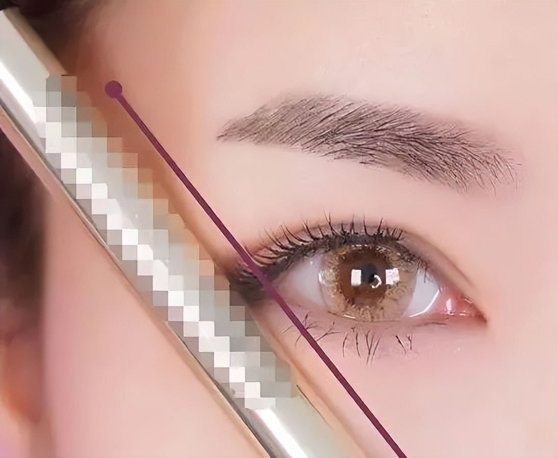 弯眉毛的画法,弯眉毛咋设计眉型