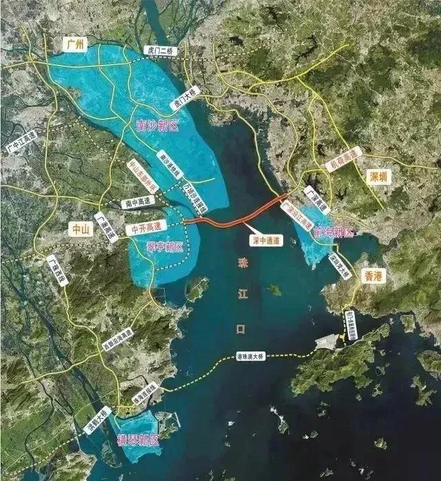 深圳向西发展前景如何,大湾区规划广州深圳